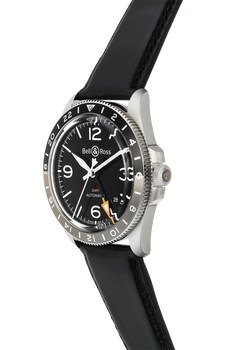 BR V-93 GMT Stainless Steel Automatic