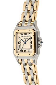 Panthere Yellow Gold and Stainless Steel Automatic