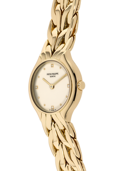 La Flamme Reference 4816 Yellow Gold Quartz