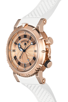 Marine Royale Alarm Rose Gold Automatic