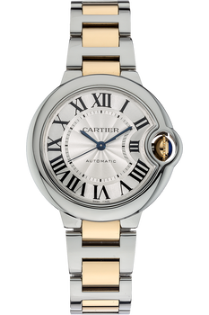 Ballon Bleu Yellow Gold and Stainless Steel Automatic