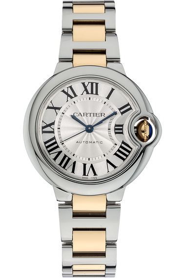 Ballon Bleu Yellow Gold and Stainless Steel Automatic
