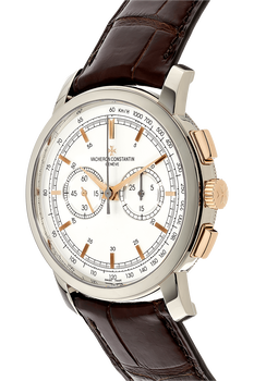 Patrimony Traditionnelle White Gold and Rose Gold Manual