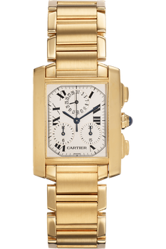 Tank Francaise Chronograph Yellow Gold Quartz