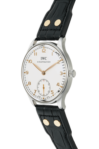 Portuguese Hand Wound Stainless Steel Manual
