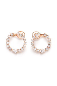 Diamond Twist Earrings