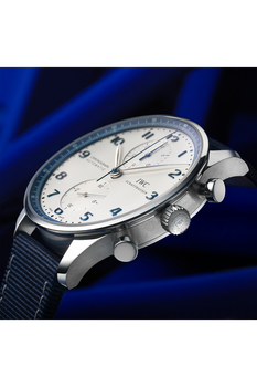Iwc portugieser bucherer best sale blue