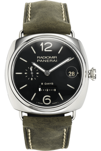 Radiomir 8 Days Stainless Steel Manual