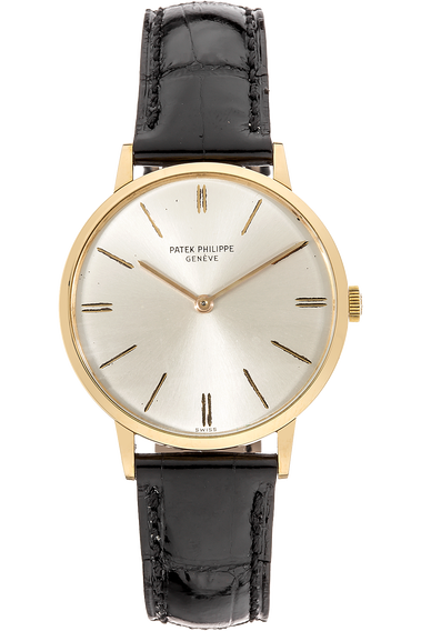Calatrava Reference 3468 Circa 1960s Yellow Gold Manual