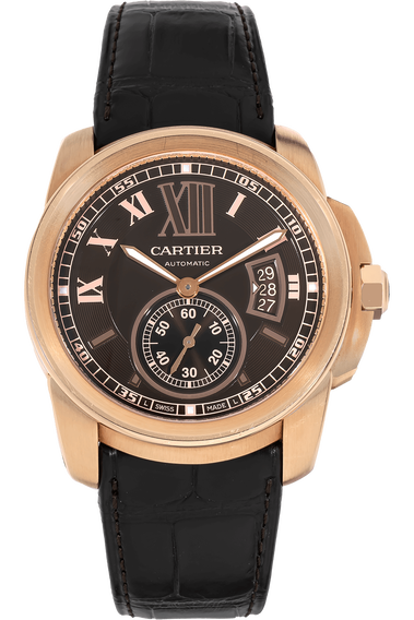 Calibre de Cartier Diver Rose Gold Automatic