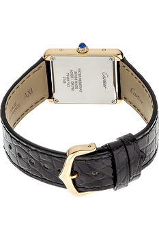 Tank Solo Yellow Gold and Stainless Steel Quartz