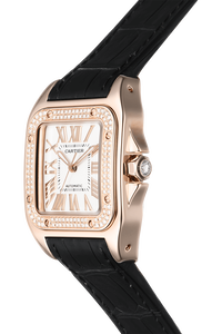 Santos 100 Rose Gold Automatic