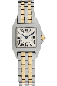 Santos Demoiselle Yellow Gold and Stainless Steel Quartz