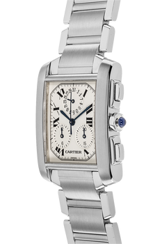 Tank Francaise Chronograph Stainless Steel Quartz