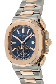 Nautilus Chronograph Rose Gold and Stainless Steel Automatic