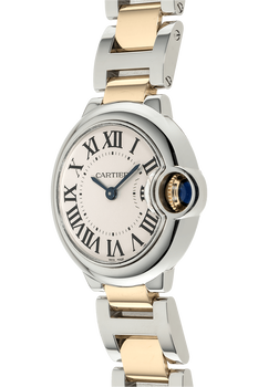Ballon Bleu Yellow Gold and Stainless Steel Quartz