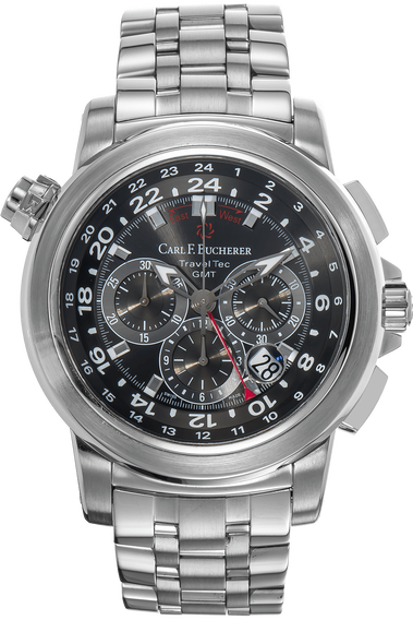 Patravi Traveltec GMT Stainless Steel Automatic