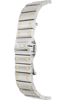 Santos Yellow Gold and Stainless Steel Automatic