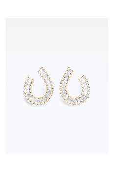 Baguette Love Earrings