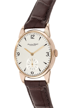 Round Circa 1940&#39;s Rose Gold Manual