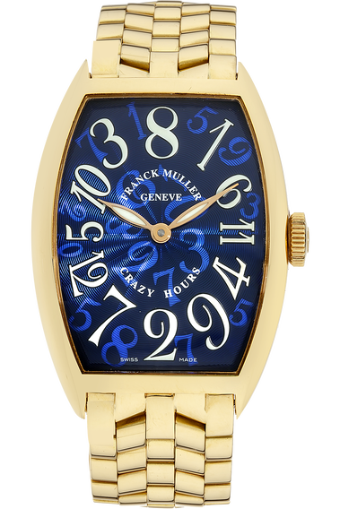Crazy Hours Yellow Gold Automatic