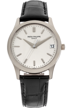 Calatrava Reference 3998 White Gold Automatic