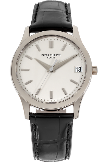 Calatrava Reference 3998 White Gold Automatic