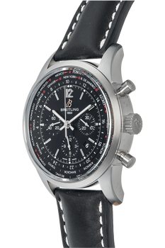 Transocean Chronograph Unitime Stainless Steel Automatic