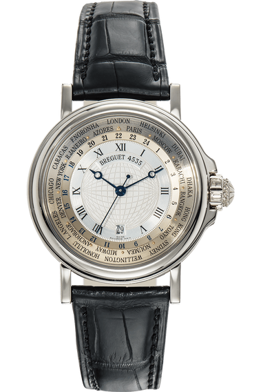 Marine Hora Mundi White Gold Automatic