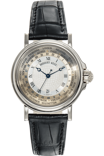 Marine Hora Mundi White Gold Automatic