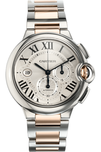 Ballon Bleu Chronograph Rose Gold and Stainless Steel Automatic