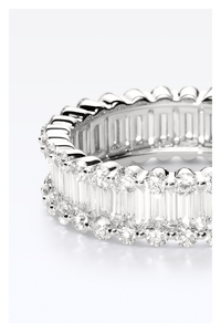 Baguette Love Ring