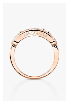 Baby Move Ring in Pink Gold