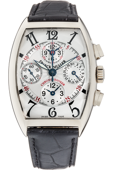 Master Banker Triple Time Zone White Gold Automatic