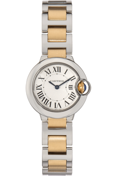 Ballon Bleu Yellow Gold and Stainless Steel Automatic