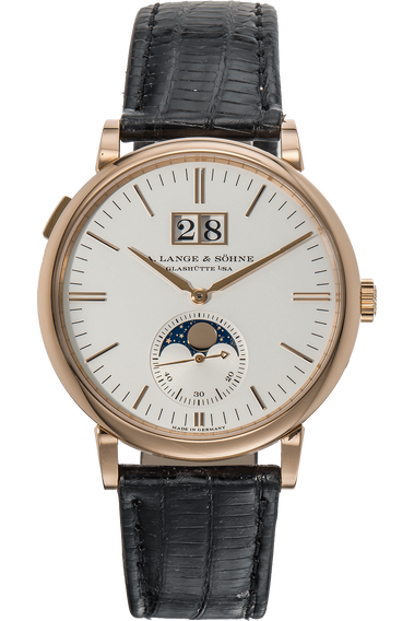 Saxonia Moon Phase Rose Gold Automatic