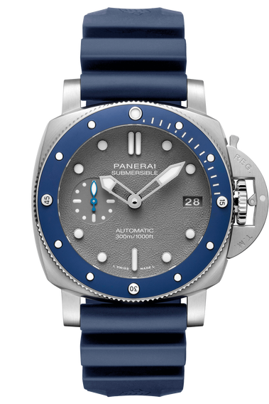 Panerai submersible 42mm blue discount