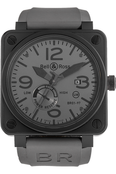 BR 01 Power Reserve Limited Edition Stainless Steel