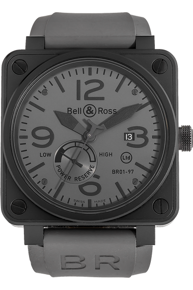 BR 01 Power Reserve Limited Edition Stainless Steel