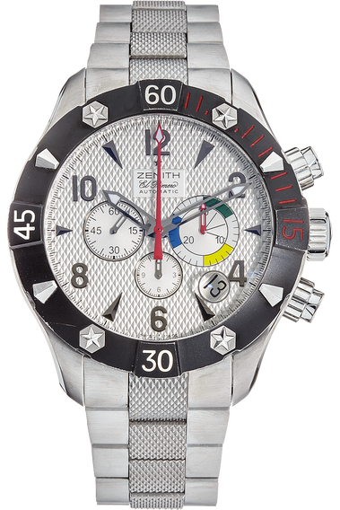 El Primero Defy Classic Chronograph Aero Stainless Steel