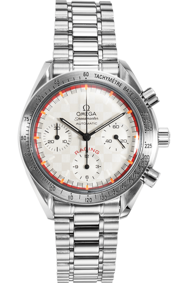 Speedmaster Reduced Michael Schumacher Limited Edition Stainless Steel Automatic