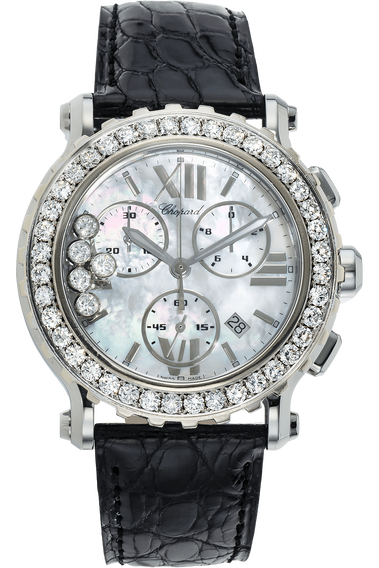 Pre owned chopard happy sport on sale