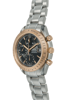 Speedmaster Rose Gold and Stainless Steel Automatic
