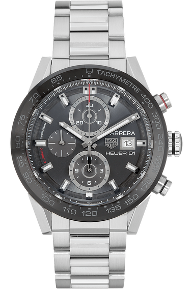 Carrera Calibre Heuer 01 Stainless Steel Automatic