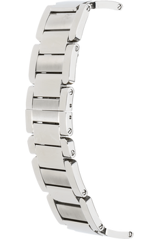 Pre Owned Cartier Tank Anglaise Yellow Gold and Stainless Steel Automatic