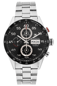 Carrera Calibre 16 Day-Date Chronograph Stainless Steel Automatic