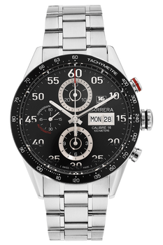 Carrera Calibre 16 Day-Date Chronograph Stainless Steel Automatic