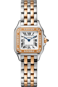 Panthère de Cartier, Rose Gold & Steel, Small