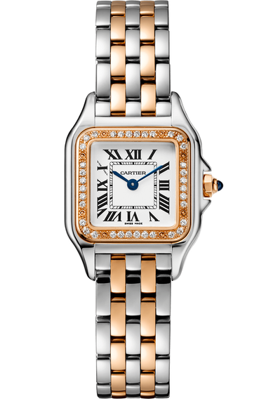 Cartier panthere 2025 steel and gold