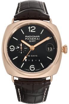 Radiomir 10 Days GMT Rose Gold Automatic
